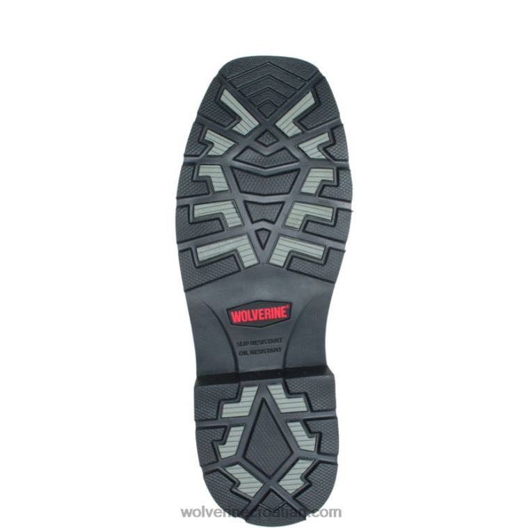muškarci rančer square-toe steel-toe wellington R6LL8116 Wolverine dk smeđa/hrđa - Slika 4