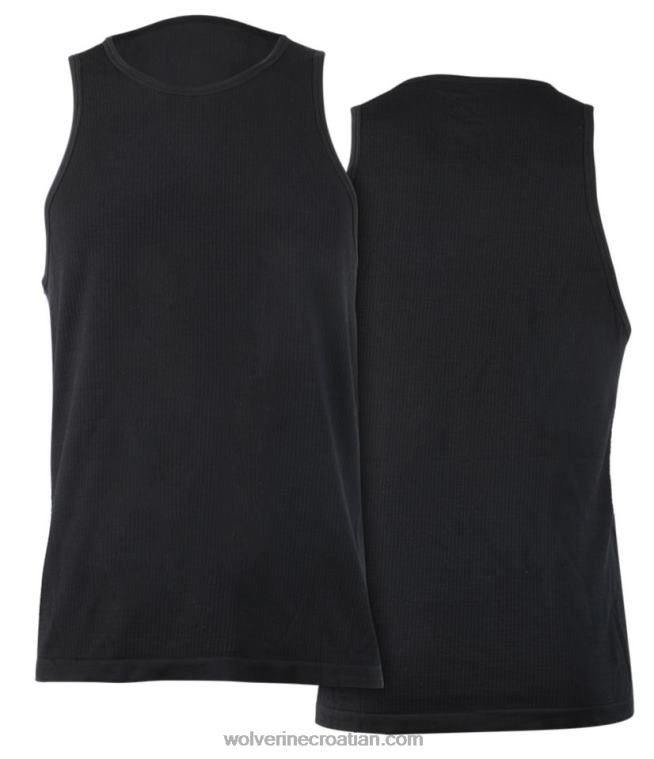 muskarci_seamless_rib_tank_r6ll8303_wolverine_crno.jpg muškarci seamless rib tank R6LL8303 Wolverine crno - Slika 1