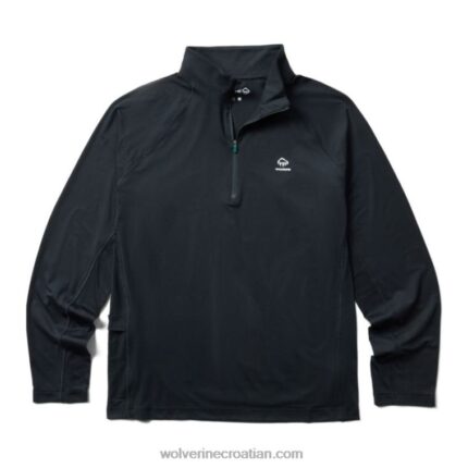muškarci zaštita od sunca eco 1/2 zip R6LL8310 Wolverine crno